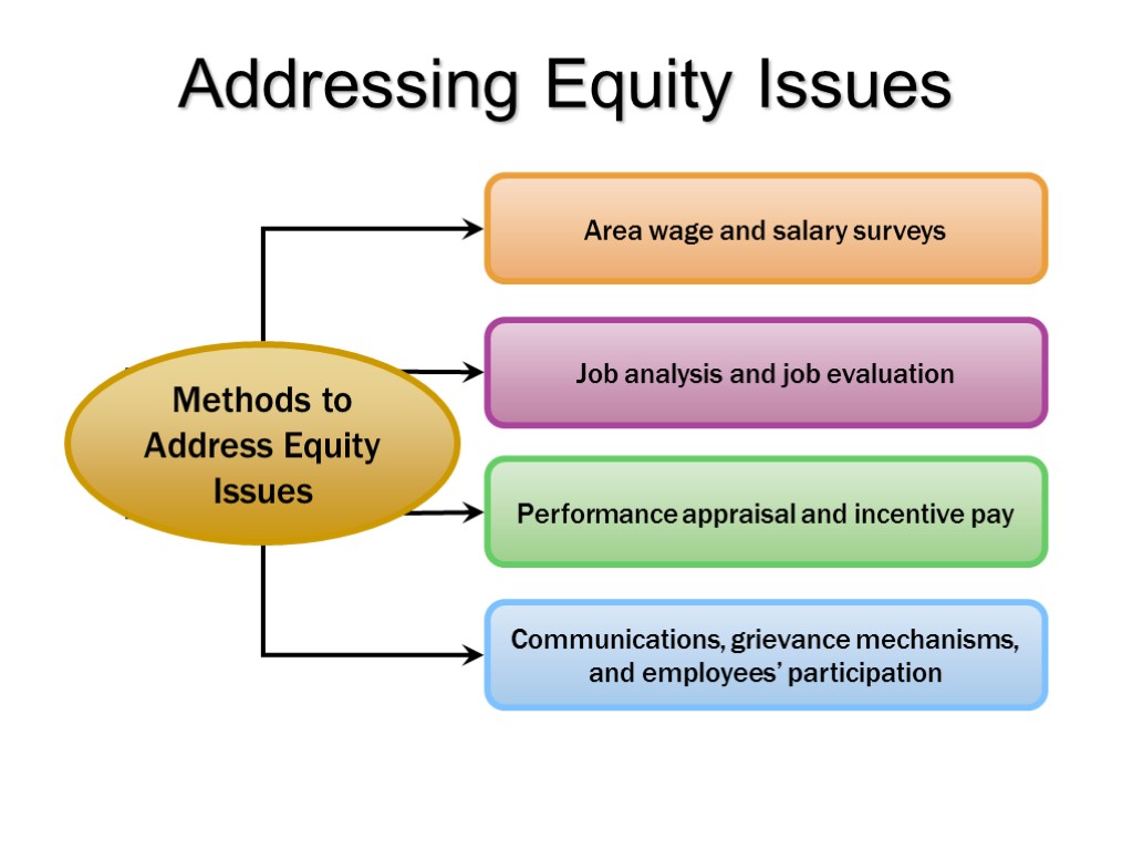 Addressing Equity Issues